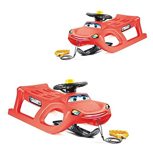 Zigi Zet Lenkschlitten In Form Eines Autos Mit