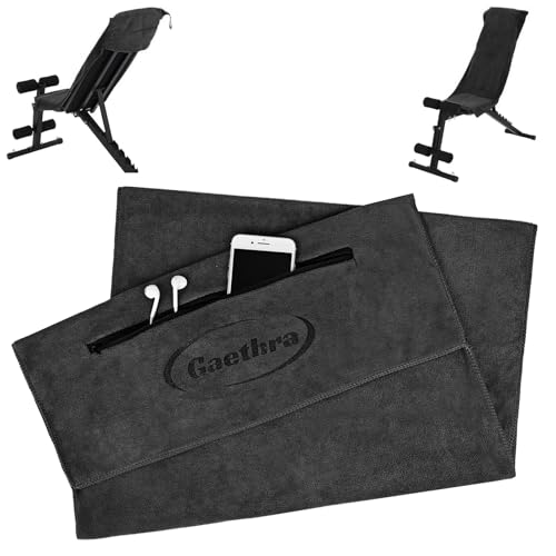 Gaethra Fitness Handtuch 120x50cm Sporthandtuch Fitnessstudio Mit Rei