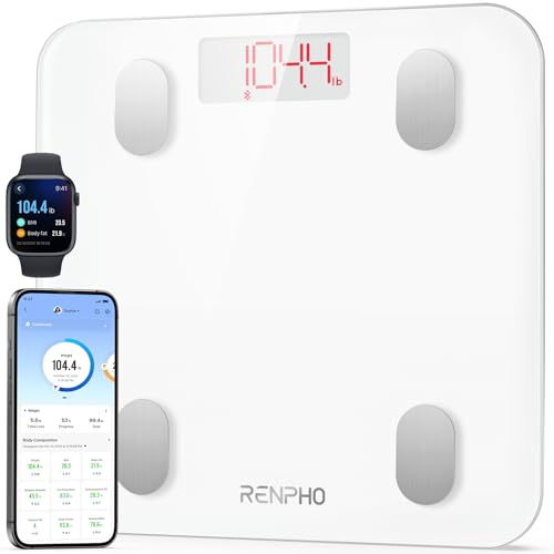 Renpho Personenwaage Digital Bluetooth K Rperfettwaage Mit Hochpr
