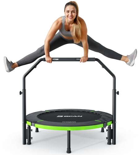 Bcan Indoortrampolin 102 Cm Fitness Minitrampolin Faltbar F