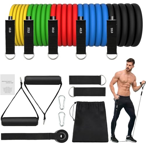 Jateka Fitnessb Nder 5er Set Sports Resistance Bands