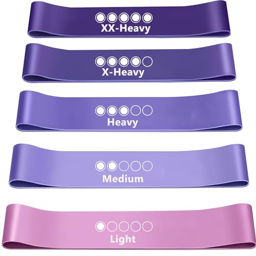 Folai Widerstandsb Nder 5er Set Fitnessband Mit Bungsanleitung