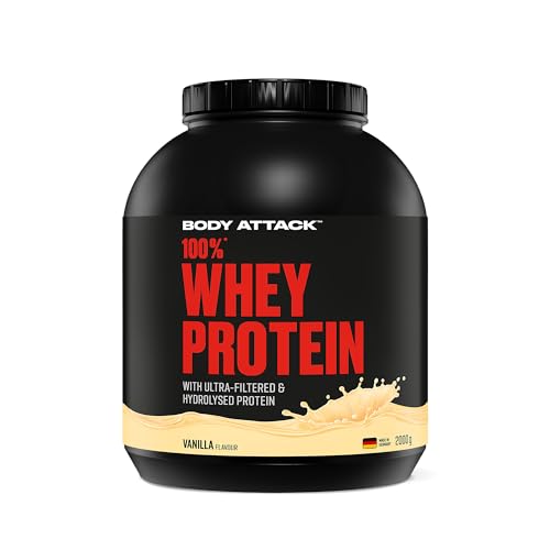 Body Attack 100 Whey Protein Vanilla 2 Kg