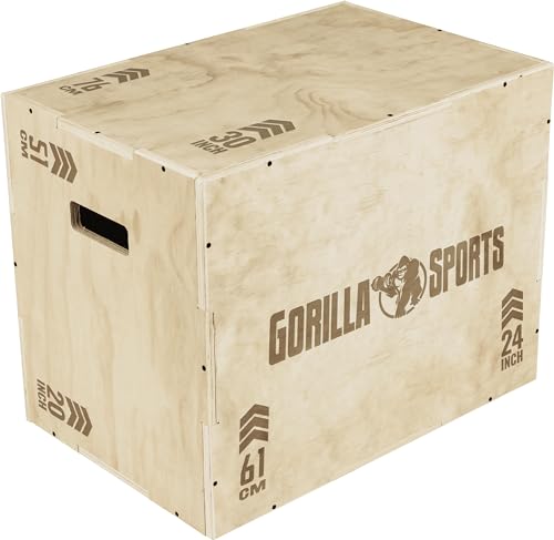 Gorilla Sports Plyo Box 24 Zoll 61 X