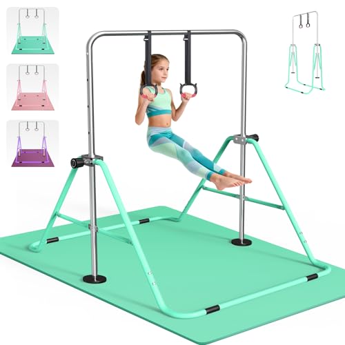 Fbsport Gymnastikstange Kinder Mit Matte Reckstange Outdoor Indoor