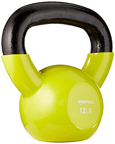 Amazon Basics Vinyl Kettlebell 12lb 5 4 Kg