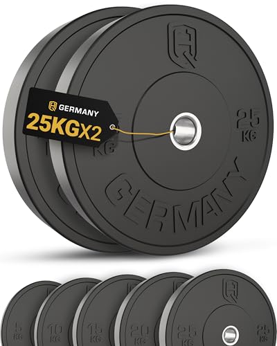 Hq Germany Hantelscheiben 50mm Set Paar 5 25kg
