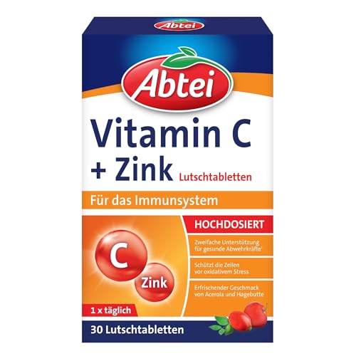 Abtei Vitamin C Zink Wertvolles Vitaminpr Parat Zum