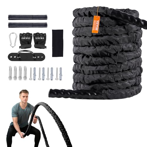 Vevor Battle Rope Trainingsseil Bungsseil Schlachtseil 9 1