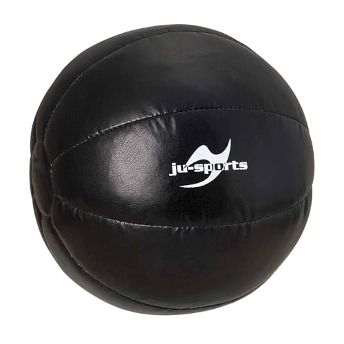 Ju Sports Medizinball 1kg Schwarz Robuster Slam Ball