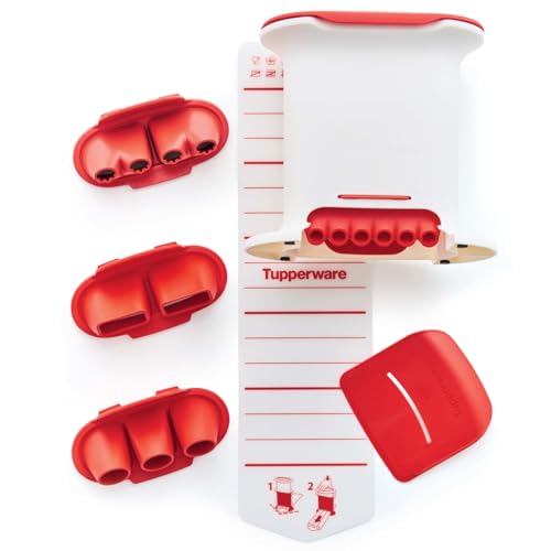 Tupperware K Chenhelfer Multipresse Rot Wei 4 Eins