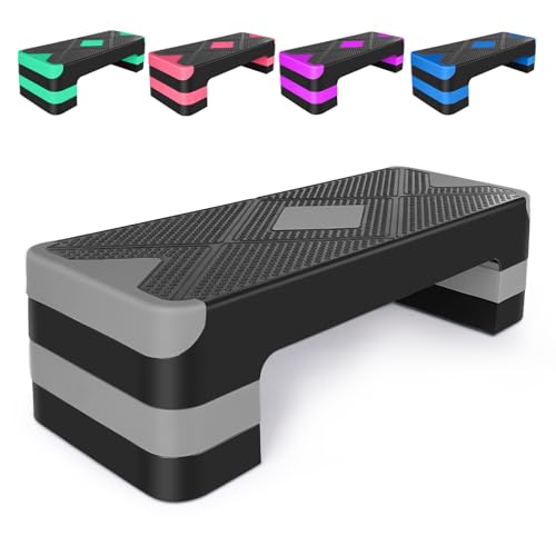 Gymflex Aerobic Steppbrett H Henverstellbar Stepper Mit 3