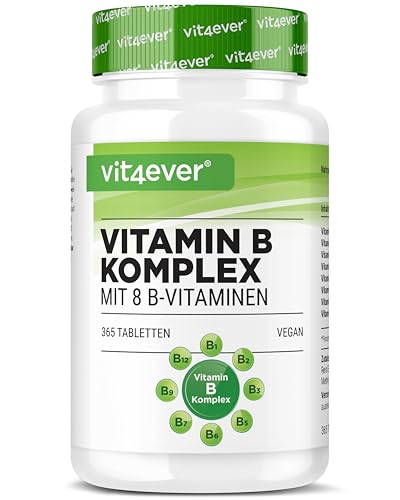 Vit4ever Vitamin B Komplex 365 Tabletten 12 Monatsvorrat
