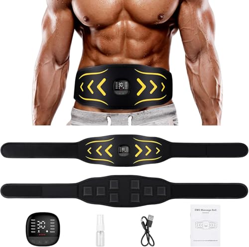 Unegnel Ems Bauchmuskeltrainer Bauchmuskeltrainer Elektrisch Mit 10 Modi