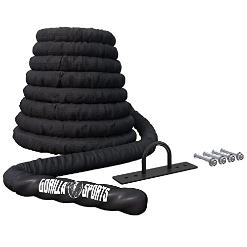Gorilla Sports Battle Rope 9m 12m 15m L