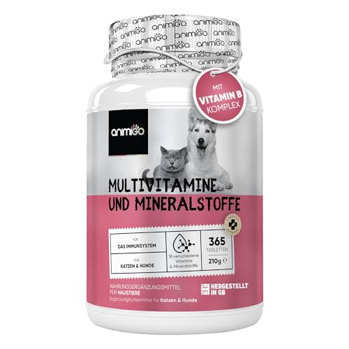 Animigo Vitamine F R Hunde Katzen 365 Multivitamin