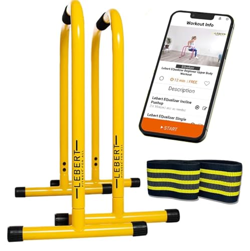 Lebert Fitness Dip Bar Stand Original Equalizer Total