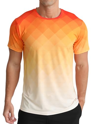 Aptro Herren Sport Tshirts Herren Trainingsshirt Funktionsshirt Schnelltrocknend