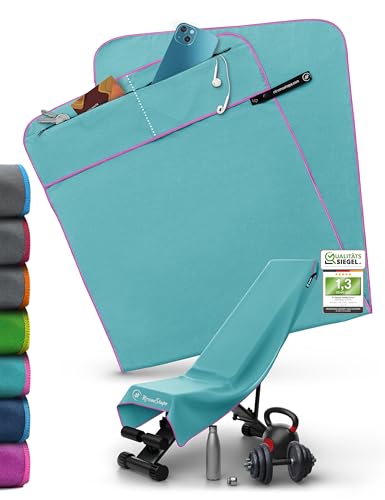Nirvanashape Fitness Handtuch Aus Starker Mikrofaser Mit Magnet