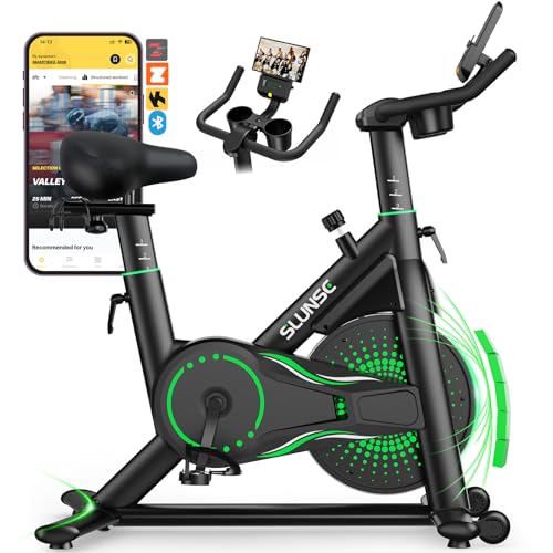 2025 Neu Slunse Heimtrainer Fahrrad Mit App Einstellbarer