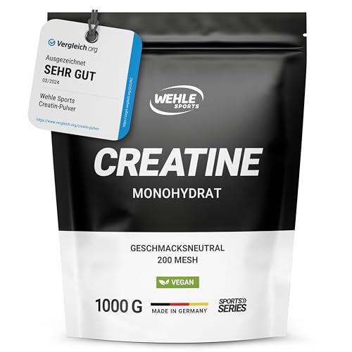 Creatin Monohydrat 1kg Pulver Reines Kreatin Mikronisierte Qualit