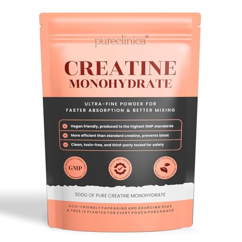 Kreatin Monohydrat Pulver 500 G 100 Tage Vorrat