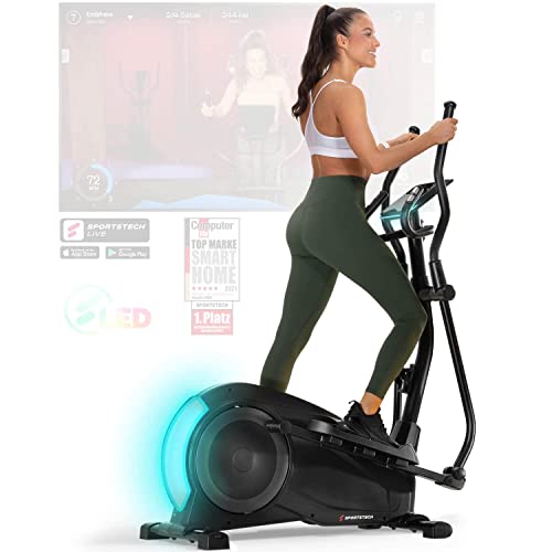Sportstech Cx700 Crosstrainer F R Zuhause Gelenkschonender Ellipsentrainer