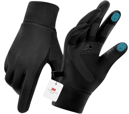 Gxcror 3m Thinsulate Winterhandschuhe Fahrradhandschuhe Laufhandschuhe Rutschfest Und