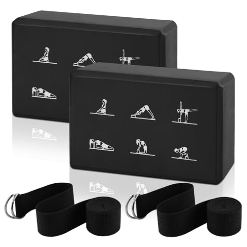 Haotian X 2 Yoga Block Und Yoga Strap