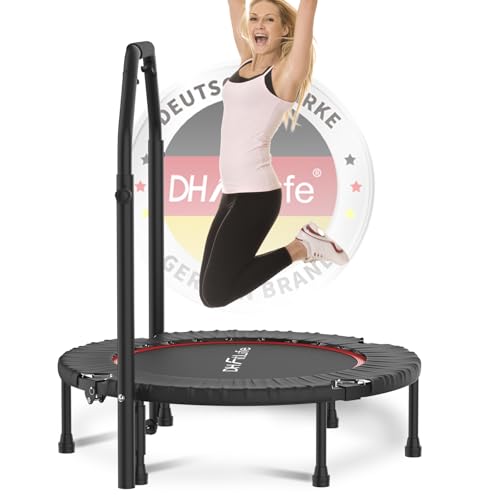 Dh Fitlife Fitness Indoor Trampolin Klappbar Ohne Installation
