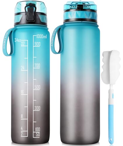 Fuldent Trinkflasche 1l Sport Wasserflasche Bpa Frei Trinkflasche
