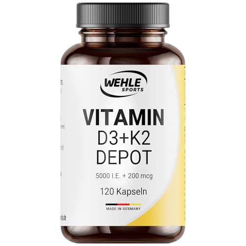 Vitamin D3 K2 Depot 120 Kapseln Hochdosiert 5