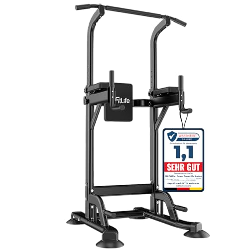 Dh Fitlife Power Tower Dip Station Sport Ger