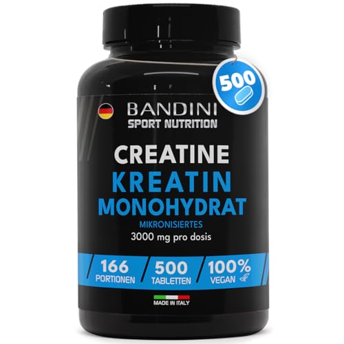 Bandini Creatin Monohydrat 500 Tabletten Training Sport Fitness