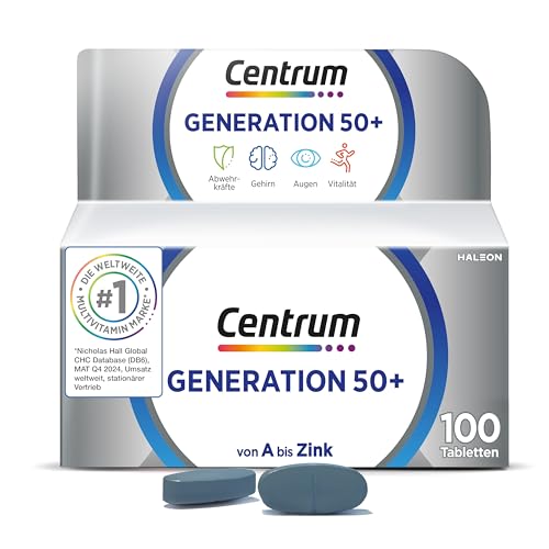 Multivitamin Centrum Generation 50 Hochwertiges Nahrungserg Nzungsmittel Mit