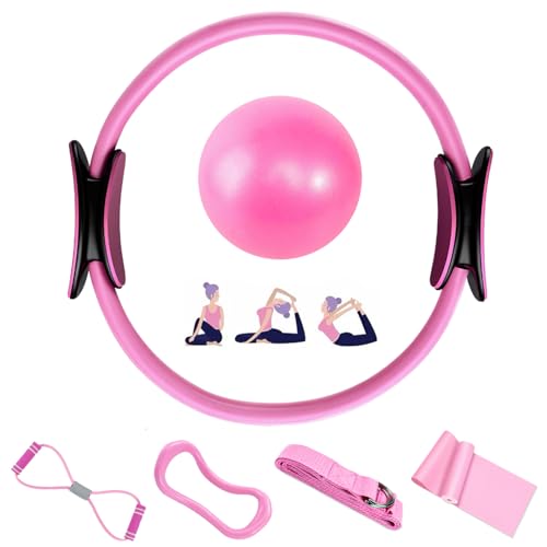 Aischens Pilates Ring Set 6pcs Pilates Kit F