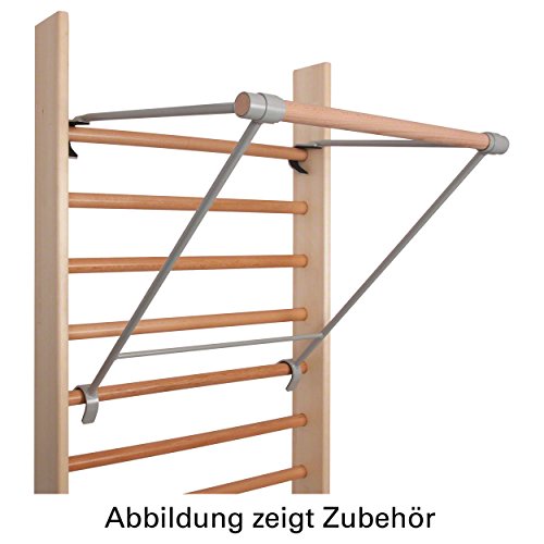 Klimmzugstange F R Sprossenwand Reckstange Klimmzug Bauchtrainer Turnstange