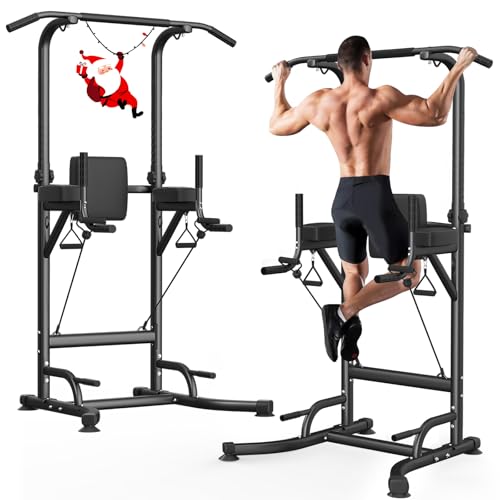 Dskeuzeew Power Tower Dip Station Multifunktionale Kraftstation Kraftturm