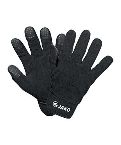 Jako Unisex Feldspielerhandschuhe Fleece Schwarz 7