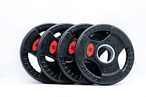 Hantelscheiben 50mm Fitness Bumper Plates 50mm 10 Kg