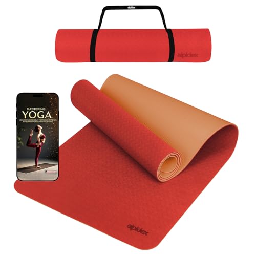 Alpidex Yogamatte Rutschfest 190 X 61 X 0
