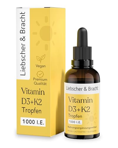 Liebscher Bracht Vitamin D3 K2 Tropfen 50ml 1000