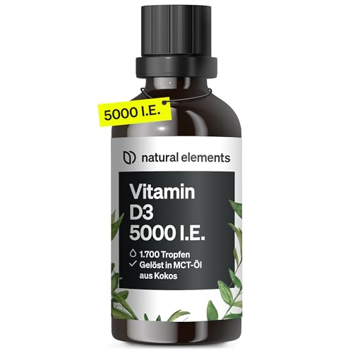 Natural Elements Vitamin D3 Laborgepr Fte 5000 I