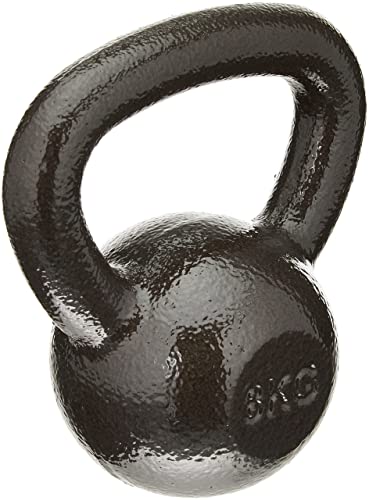 Amazon Basics Kugelhantel Aus Gusseisen 8 Kg Schwarz