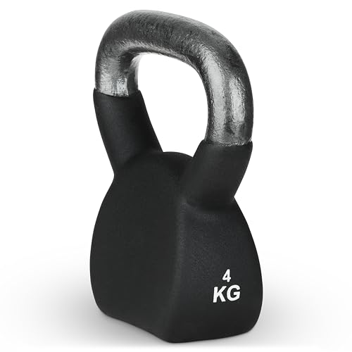 Athlyt Cast Kettlebell Kugelhantel Aus Gusseisen 4 Kg