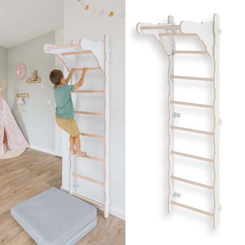 Mamoi Kletterger St Indoor Sprossenwand F R Kinderzimmer