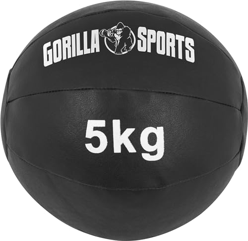 Gorilla Sports Medizinball 1kg 2kg 3kg 4kg 5kg