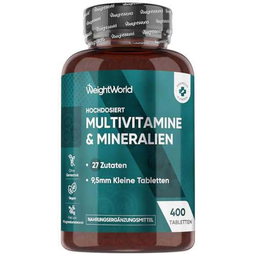 Multivitamin Tabletten 400 Vegane Tabletten 27 Zutaten Mit