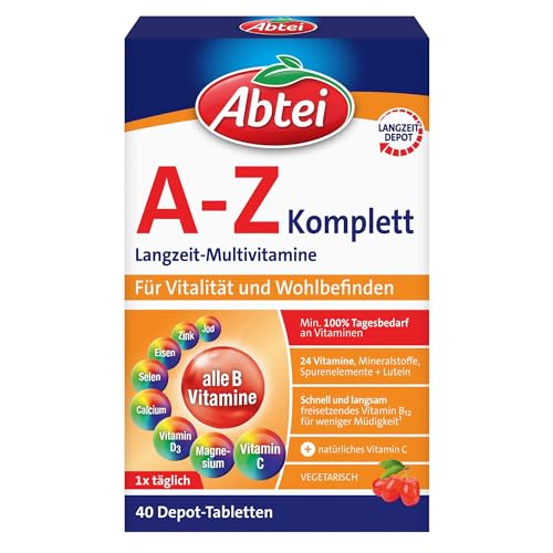 Abtei A Z Komplett Langzeit Multivitamine Mit Nat