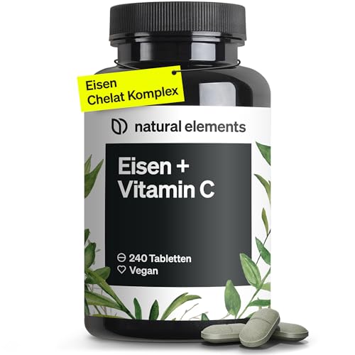 Natural Elements Eisen Mit 40mg Nat Rlichem Vitamin